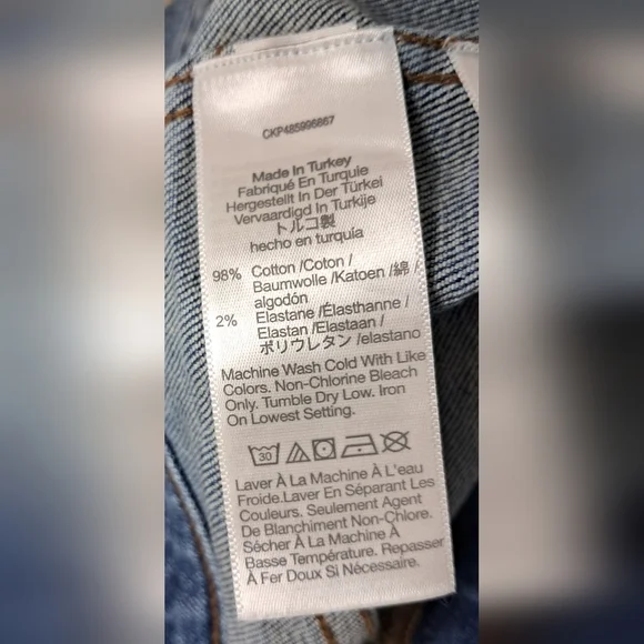 Madewell The 90s Knee-Length Capri Jeans 28R Retro Pockets Cayer Wash - Picture 5 of 16